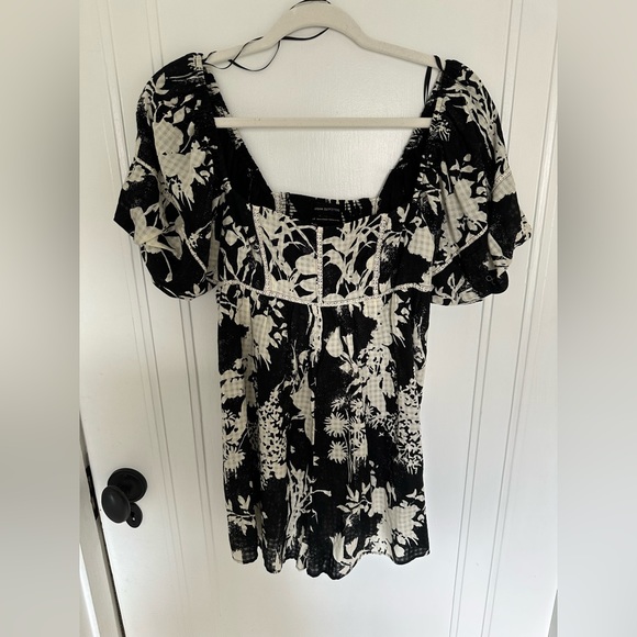 Urban Outfitters Square Neck Romper - Size Small - New With Tags - Picture 5 of 7